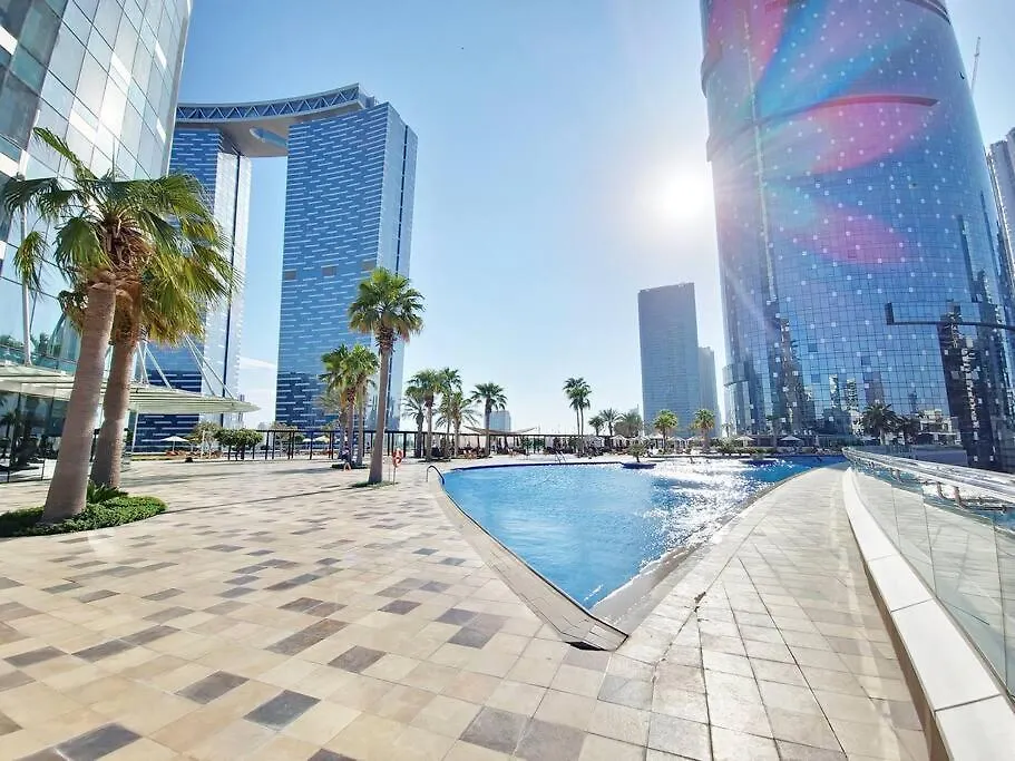 Harf5110-Luxury 1Br W Pool & Gym Apartment Abu Dhabi